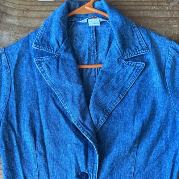 LEVI'S 70s Vintage Denim Jean Jacket Size 10 - Picture 3 of 6